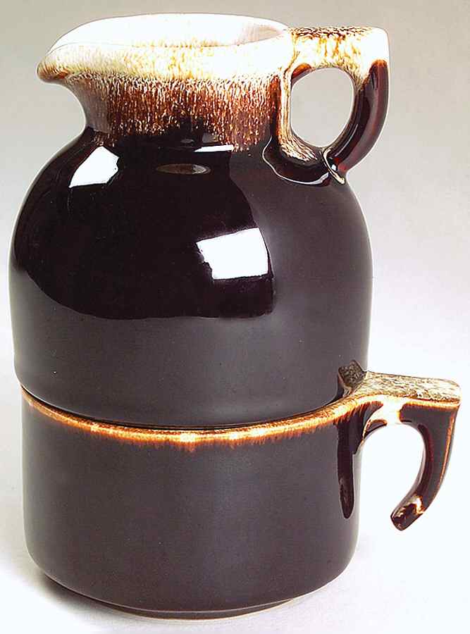 Gourmet Brown Hot Water Jug,Cup, Hottle by Pfaltzgraff-1