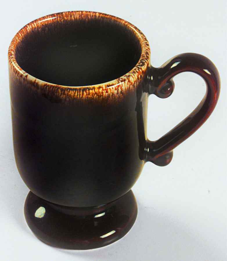 Gourmet Brown Pedestal Mug by Pfaltzgraff-1