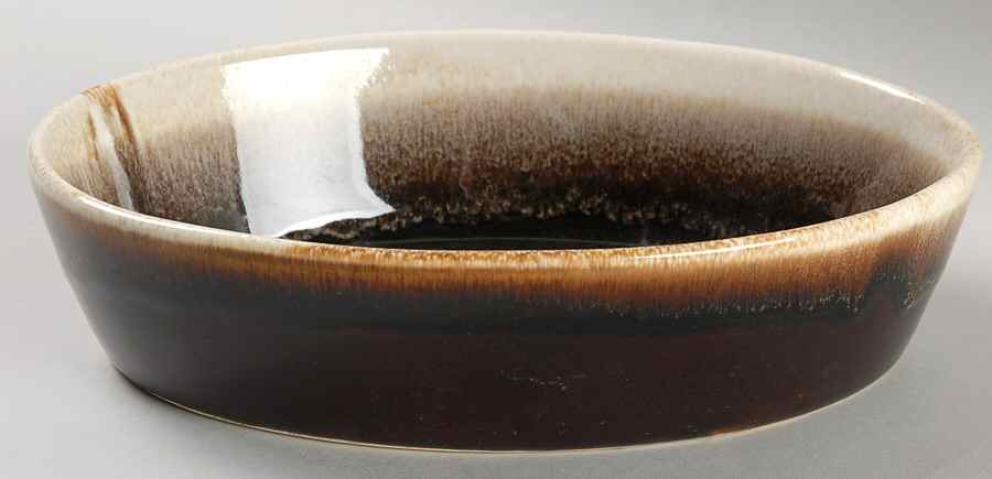 Gourmet Brown 7" Oval Baker by Pfaltzgraff-1
