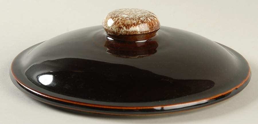 Gourmet Brown Lid for Ice Crock by Pfaltzgraff-1