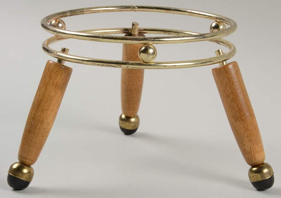 Gourmet Brown Stand for Salad Bowl by Pfaltzgraff-1