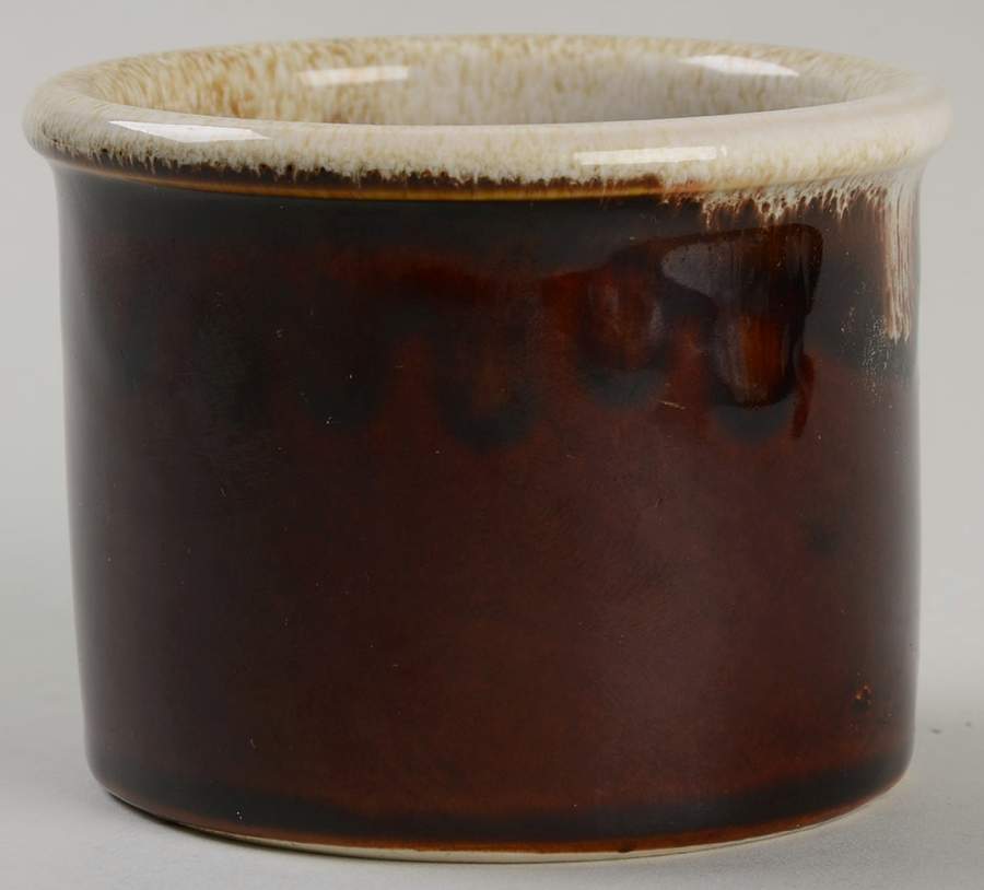 Gourmet Brown Open Cheese Crock by Pfaltzgraff-1