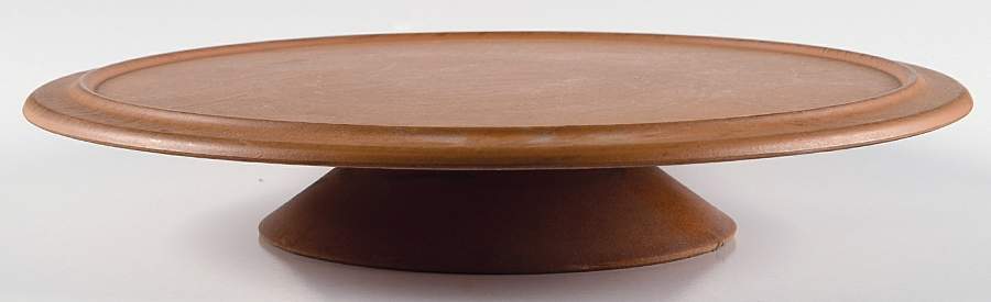 Gourmet Brown Wood Lazy Susan Base by Pfaltzgraff-1