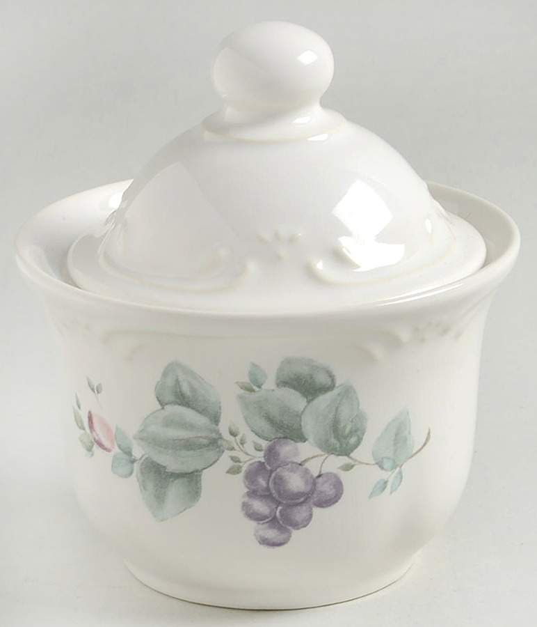 Grapevine Sugar Bowl & Lid by Pfaltzgraff-1