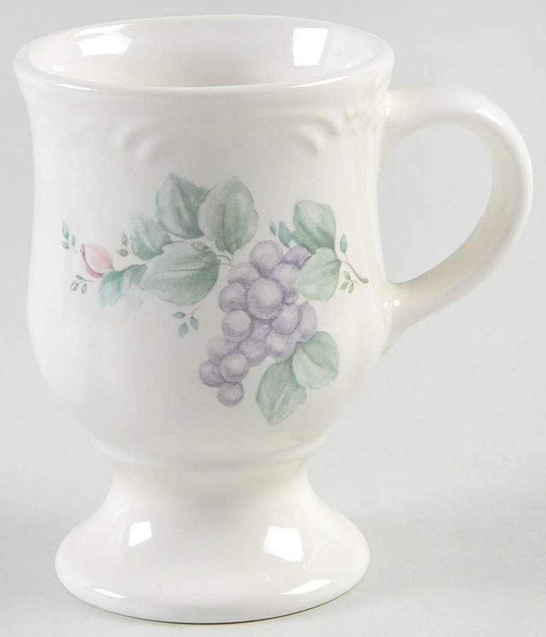 Grapevine Pedestal Mug by Pfaltzgraff-1