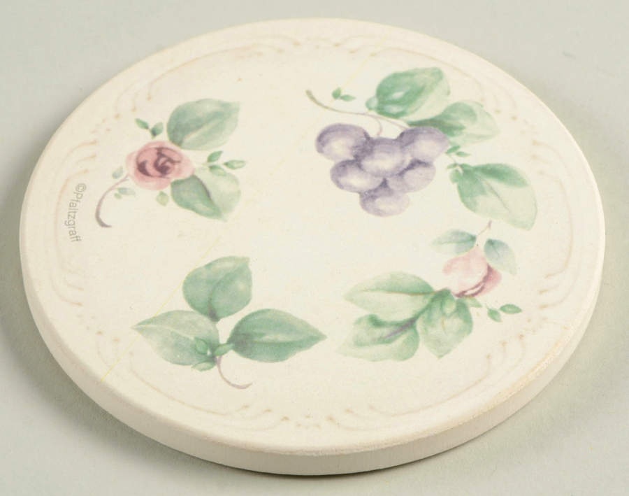 Grapevine Stone/Thirsty Coaster by Pfaltzgraff-1