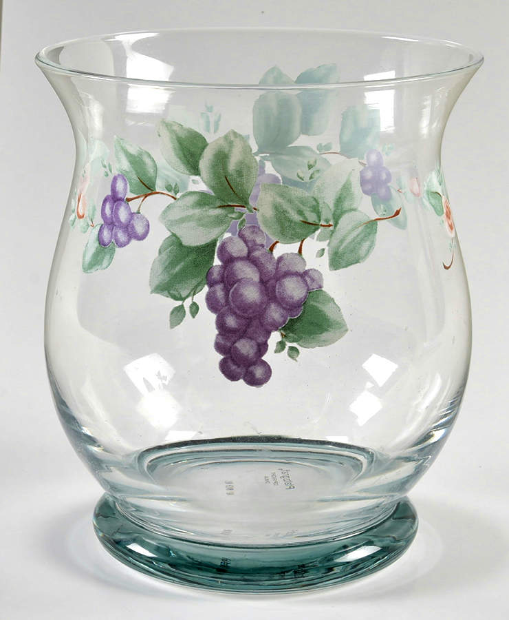 Grapevine 6" Glassware Hurricane by Pfaltzgraff-1