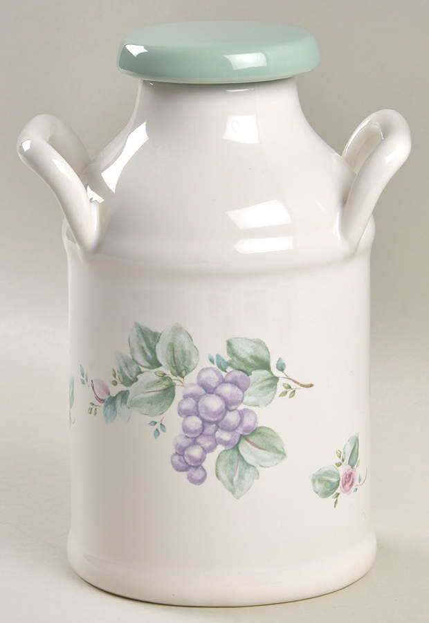 Grapevine Canister/Milk Pail & Lid by Pfaltzgraff-1