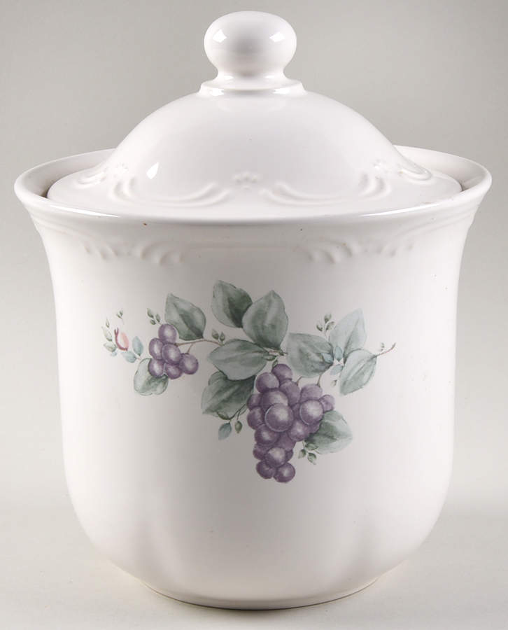 Grapevine Small Canister & Lid by Pfaltzgraff-1