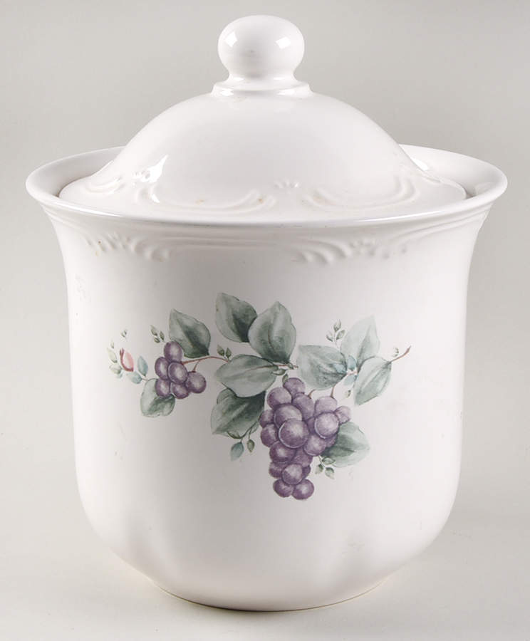 Grapevine Large Canister & Lid by Pfaltzgraff-1