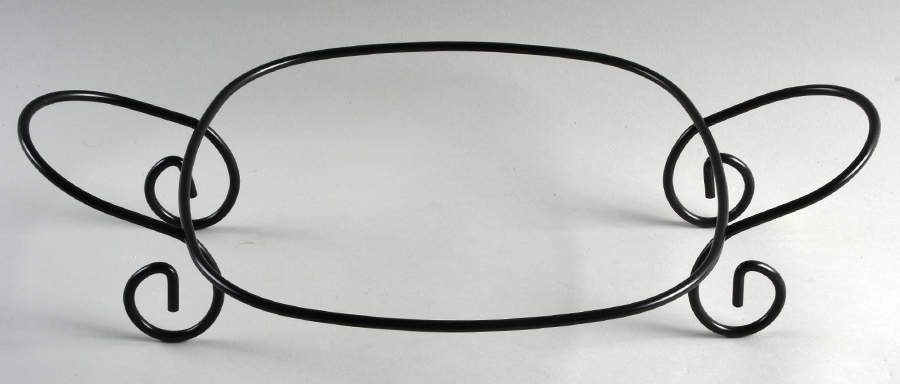 Grapevine Metal Rack for 14" Square Pasta Serving Bowl by Pfaltzgraff-1