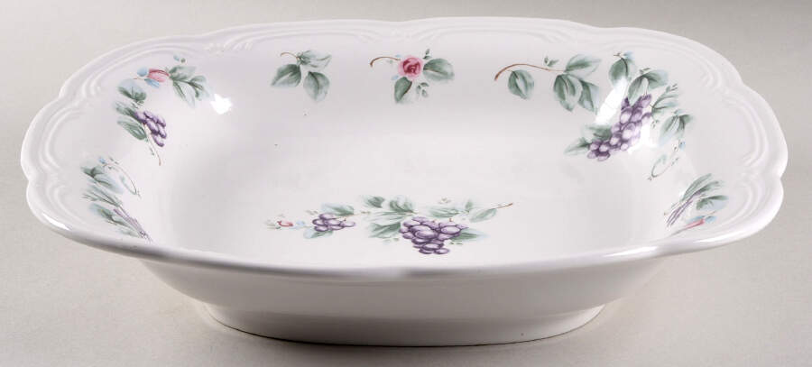Grapevine 14" Rectangular Vegetable Bowl by Pfaltzgraff-1