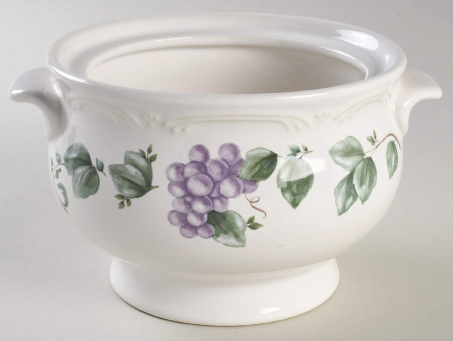 Grapevine Mini Tureen No Lid by Pfaltzgraff-1