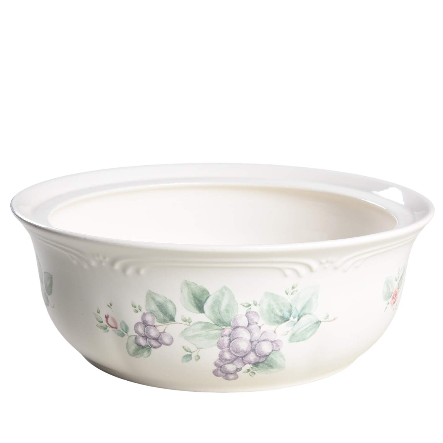 Grapevine 2 Quart Oval Covered Casserole No Lid by Pfaltzgraff-1