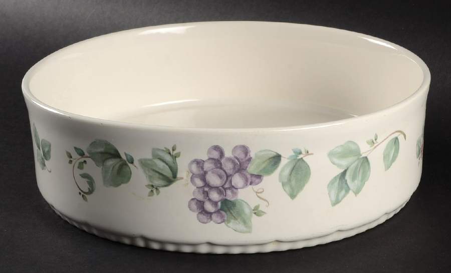 Grapevine 1.5 Quart Round Covered Baker No Lid by Pfaltzgraff-1