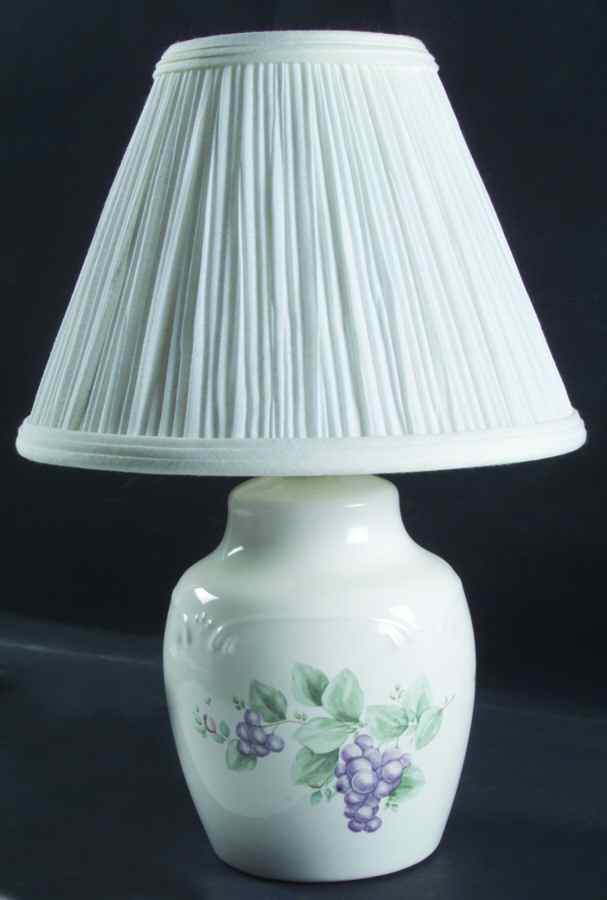 Grapevine Ginger Jar Accent Lamp & Shade by Pfaltzgraff-1