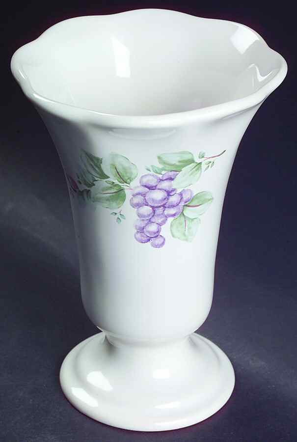 Grapevine Tall Ice Cream Server by Pfaltzgraff-1