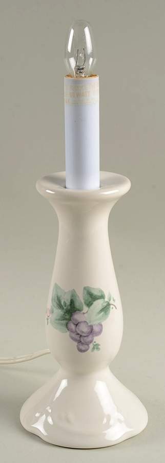 Grapevine Candle Lamp No Shade by Pfaltzgraff-1
