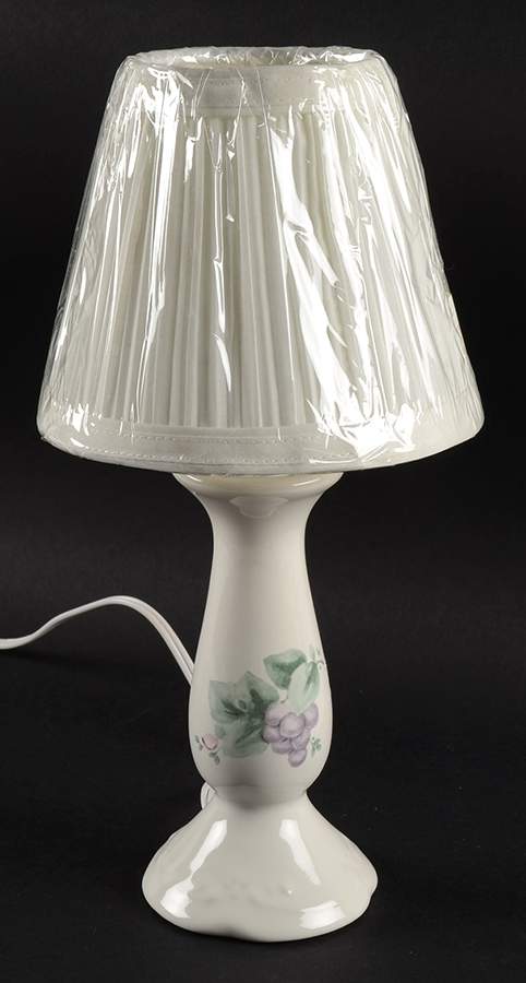 Grapevine Candle Lamp & Shade by Pfaltzgraff-1
