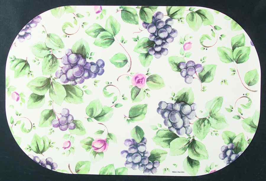 Grapevine Reversible Vinyl Placemat by Pfaltzgraff-1