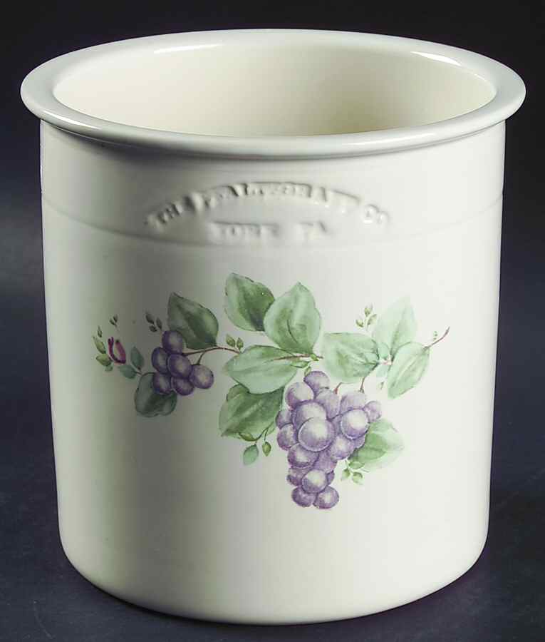 Grapevine Gadget Crock by Pfaltzgraff-1