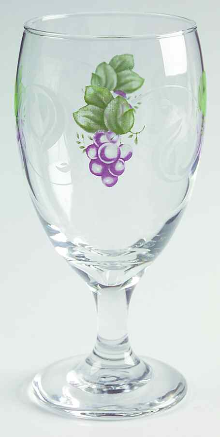 Grapevine 12 Oz Glassware Iced Tea by Pfaltzgraff-1