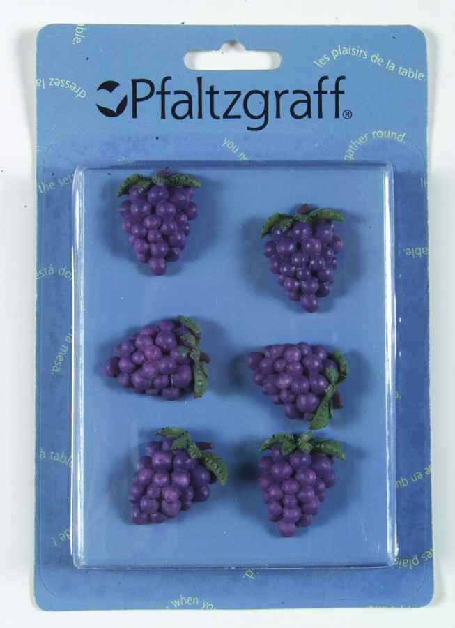 Grapevine Set of 6 Push Pins by Pfaltzgraff-1