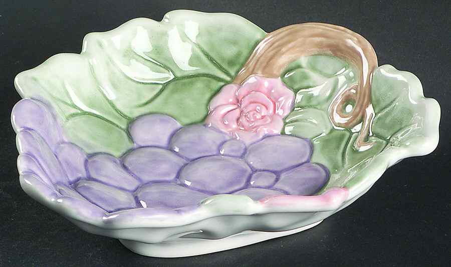 Grapevine 7" Embossed Bowl by Pfaltzgraff-1