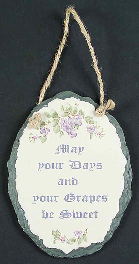 Grapevine Plaque Wall by Pfaltzgraff-1