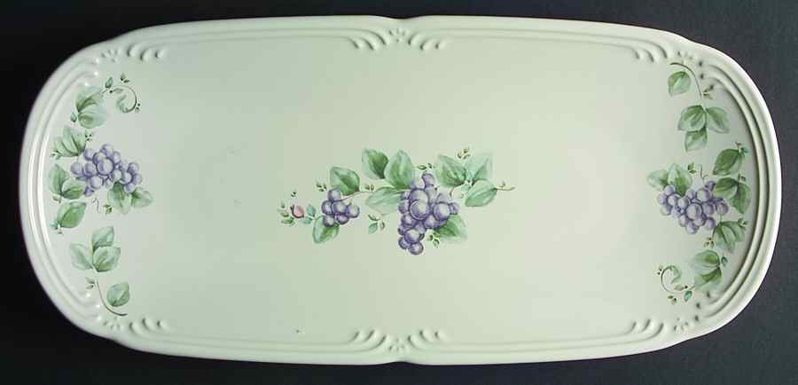 Grapevine 16" Rectangular Serving Platter by Pfaltzgraff-1