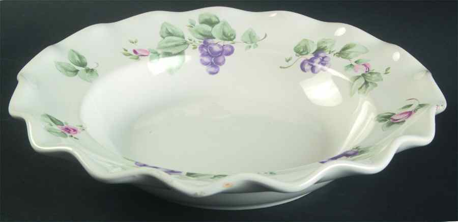 Grapevine Fluted Rim Soup Bowl by Pfaltzgraff-1