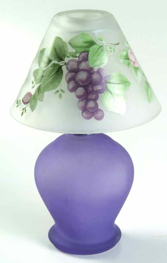 Grapevine Tea Light Lamp with Shade by Pfaltzgraff-1