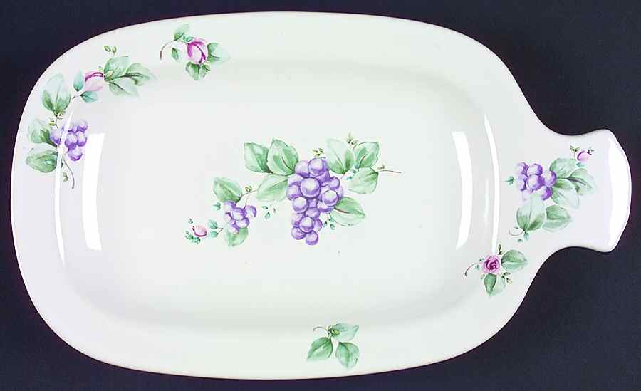 Grapevine Party Plate by Pfaltzgraff-1