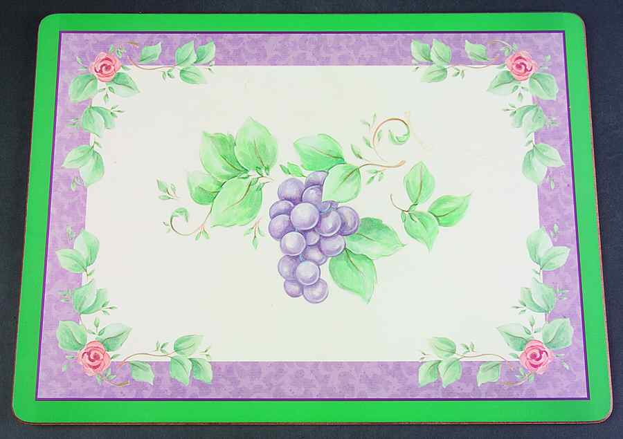 Grapevine Corkboard Placemat by Pfaltzgraff-1