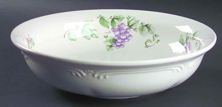 Grapevine 11" Large Salad Serving Bowl by Pfaltzgraff-1