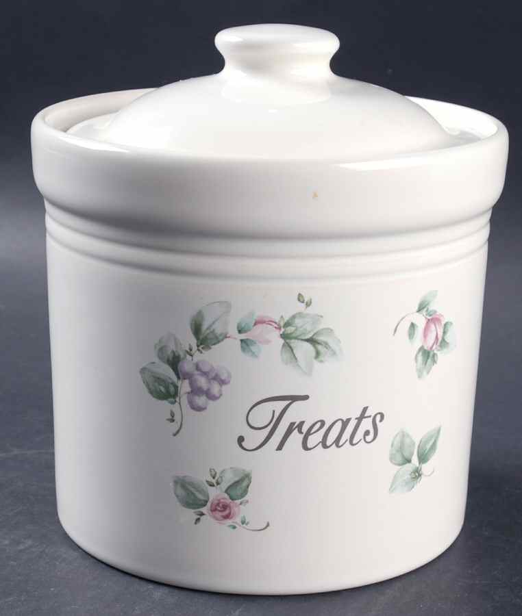 Grapevine Treat Jar & Lid by Pfaltzgraff-1