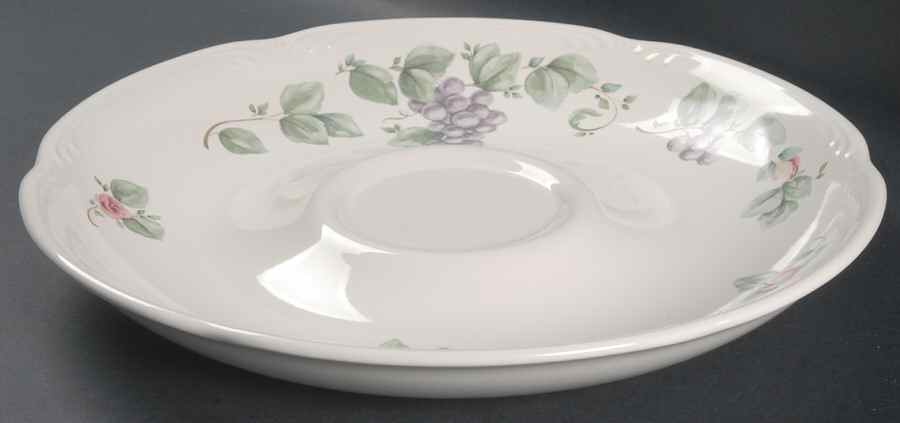 Grapevine Chip Bowl/Plate for Chip & Dip Set by Pfaltzgraff-1