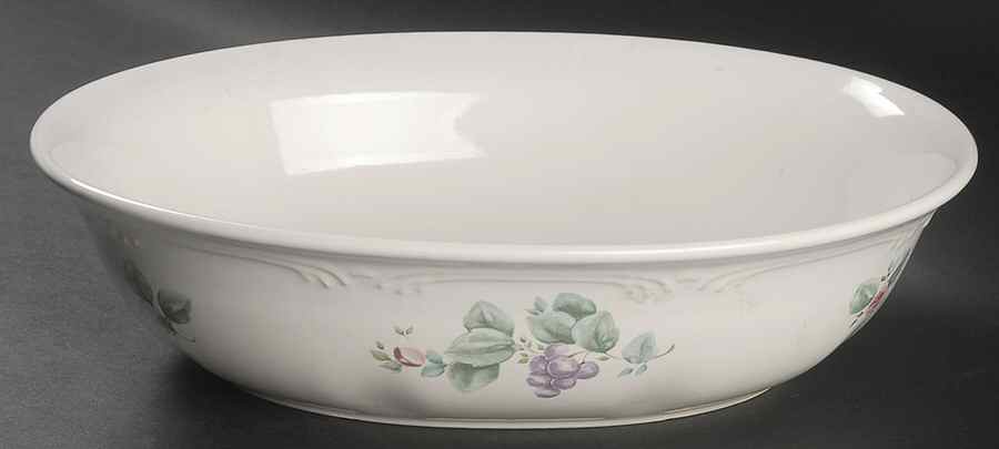 Grapevine 11" Oval Vegetable Bowl by Pfaltzgraff-1