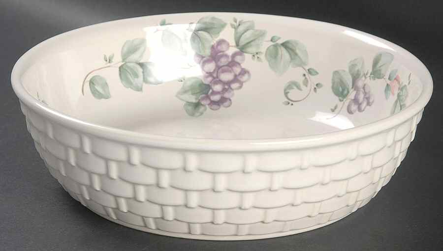 Grapevine Basket Bowl by Pfaltzgraff-1
