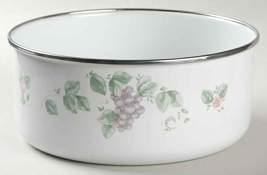 Grapevine 7 1/4" Metal Bowl by Pfaltzgraff-1
