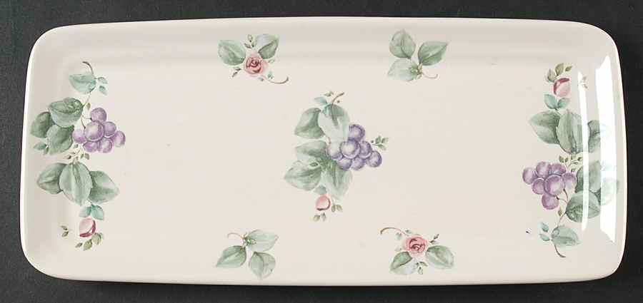 Grapevine Rectangular Tray 11" by Pfaltzgraff-1