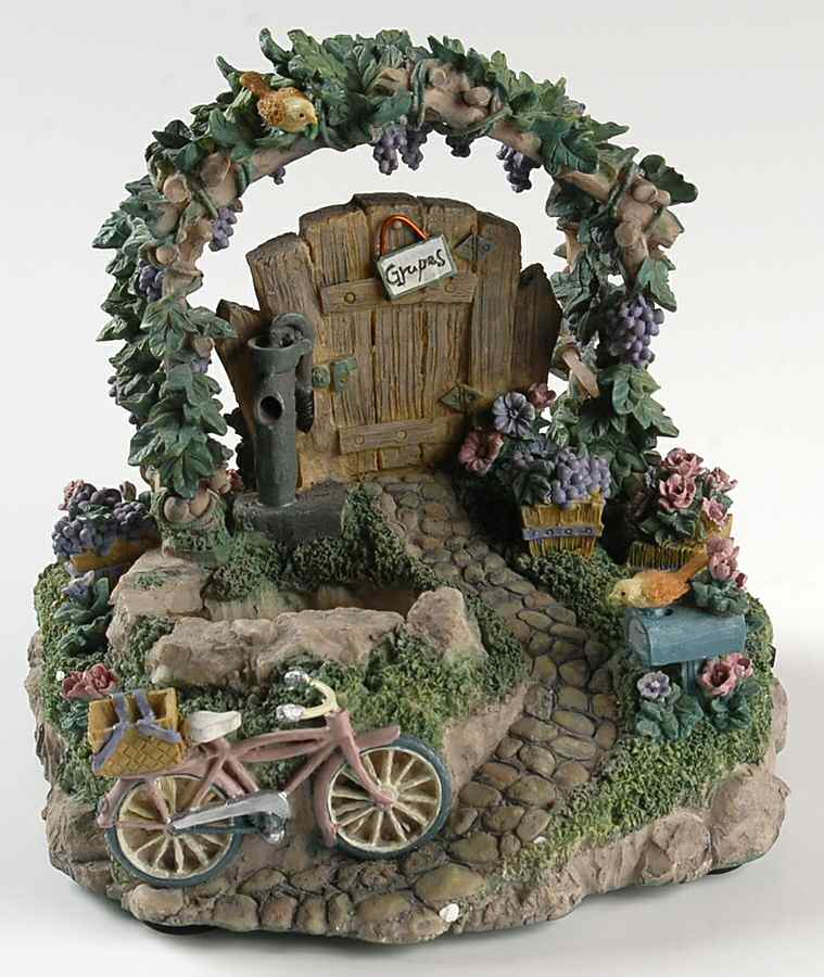 Grapevine Battery-Operated Water Fountain by Pfaltzgraff-1