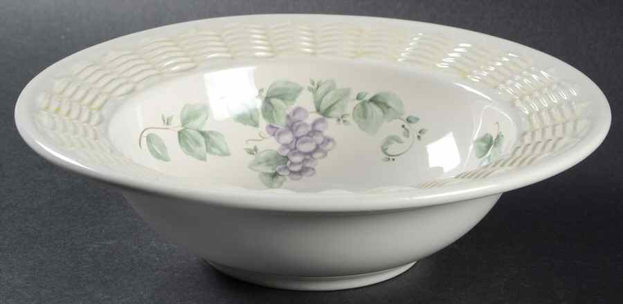 Grapevine 8" Wicker Bowl by Pfaltzgraff-1