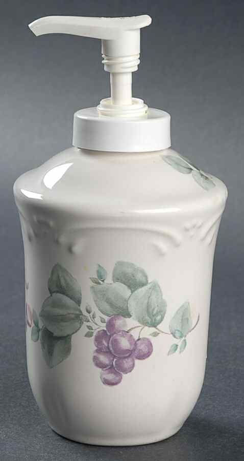Grapevine Lotion Dispenser by Pfaltzgraff-1