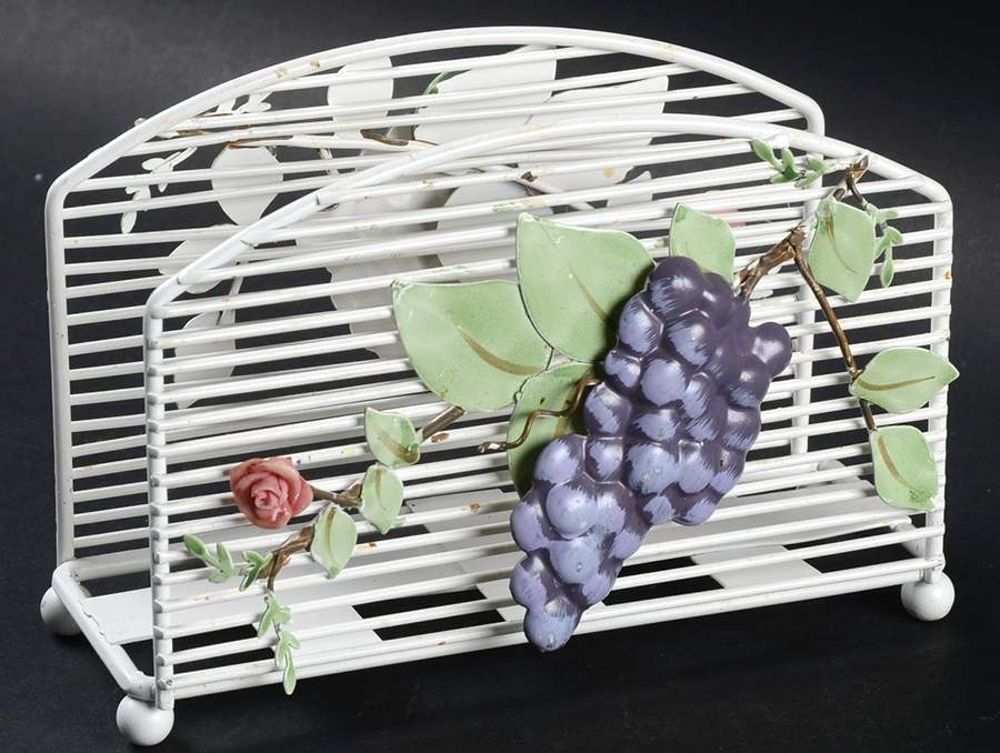 Grapevine Metal Napkin Holder by Pfaltzgraff-1