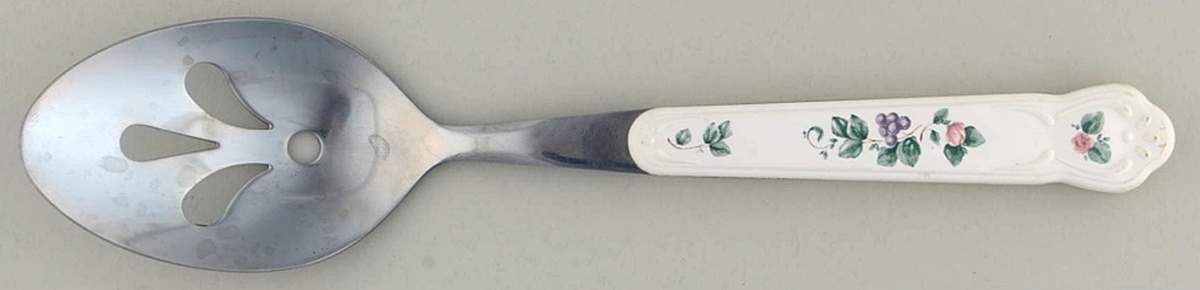 Grapevine Pierced Tablespoon (Serving Spoon) by Pfaltzgraff-1