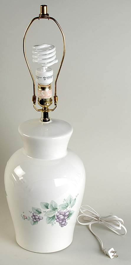 Grapevine 24" Electric Lamp No Shade by Pfaltzgraff-1
