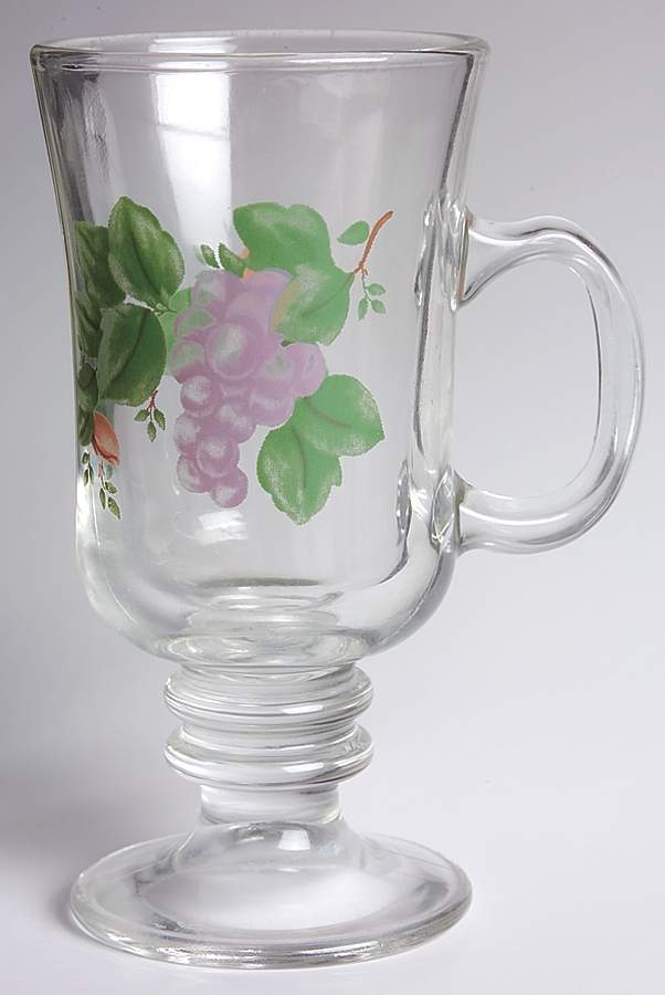 Grapevine Glassware Irish Coffee by Pfaltzgraff-1
