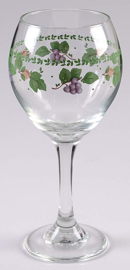 Grapevine 14 Oz Glassware Goblet by Pfaltzgraff-1