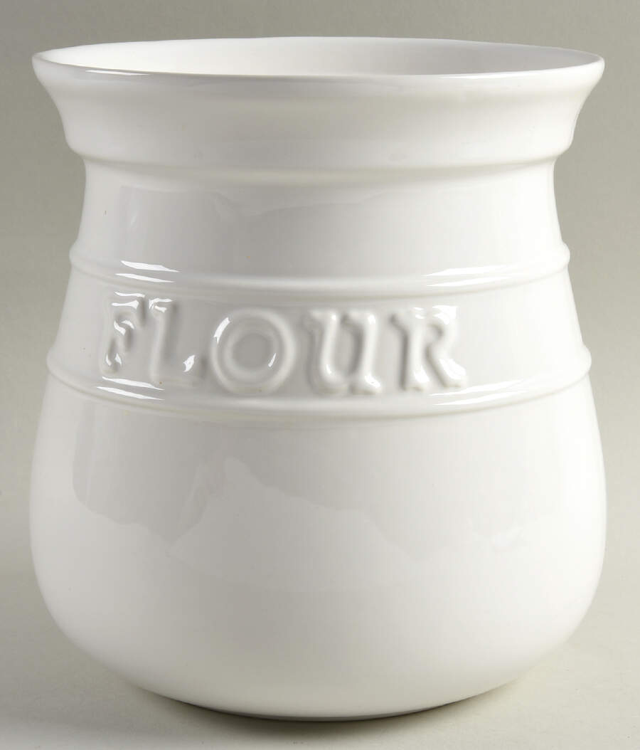 Hearth Flour Canister No Lid by Pfaltzgraff-1